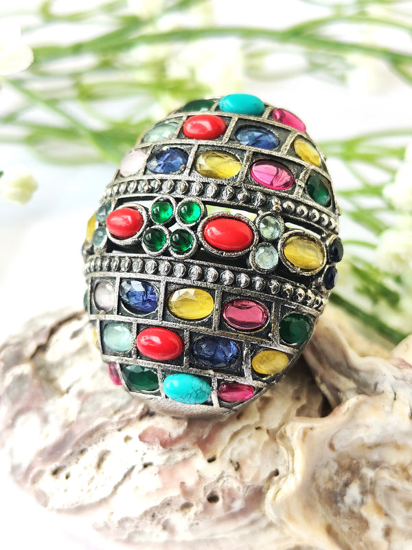 Alia Big Statement Finger Rings