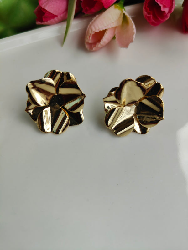 Gia Silver Flower Stud