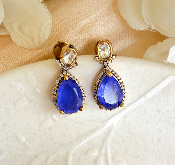 Adhira Premium Kundan And AD Stone Necklace Set