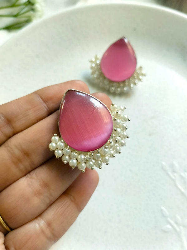Diya Dewdrop Dream Stud Earrings