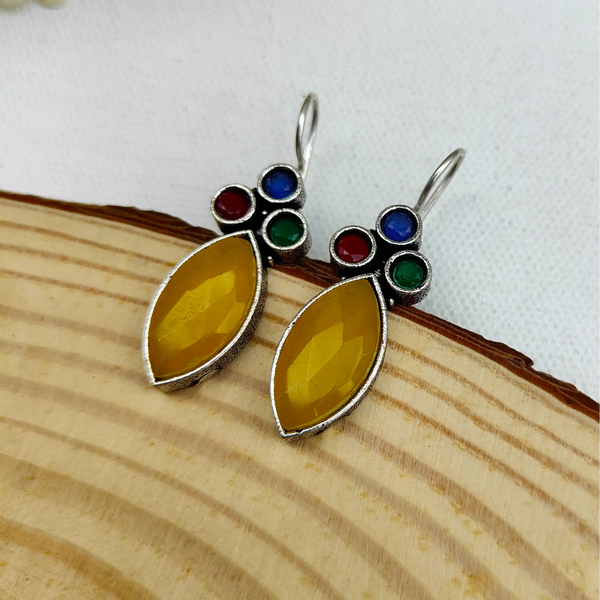 Diya Lightweight Ruby Stone Earring