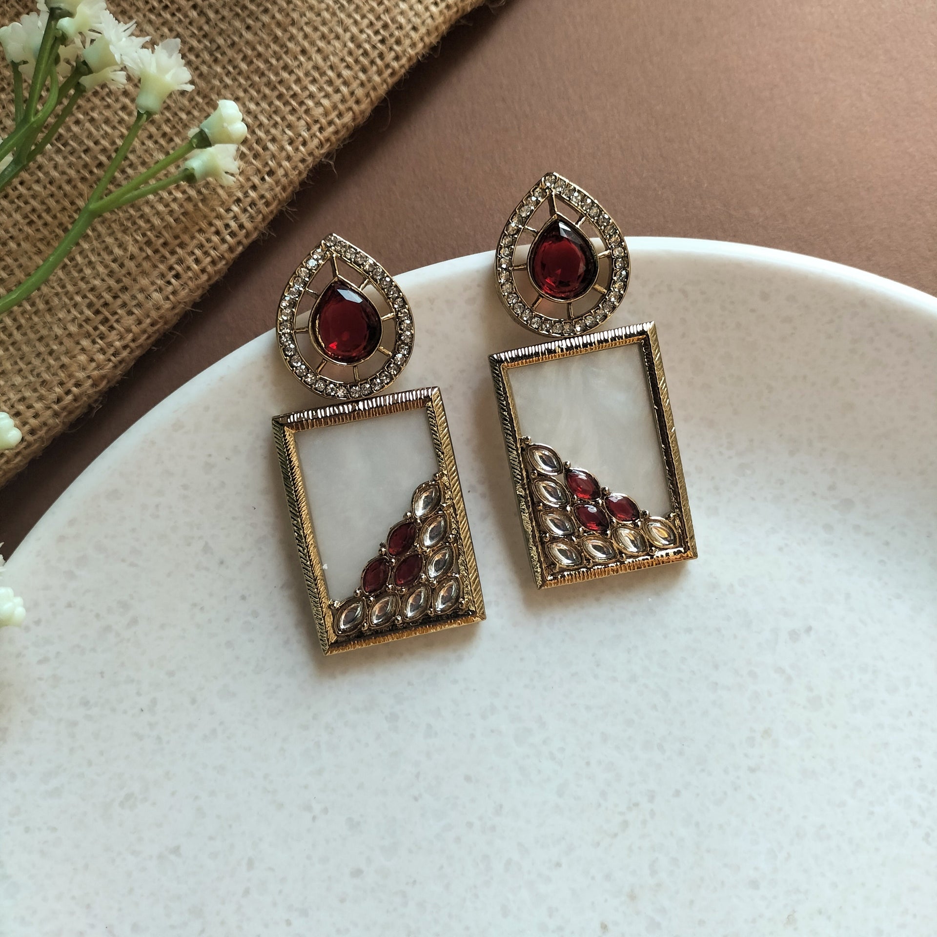 Kundan Earrings