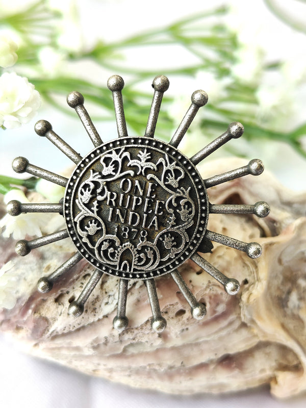 Alia sun shaped finger ring