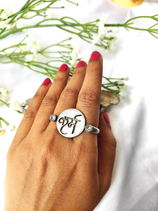 Alia Karma Finger Ring For Two Fingers