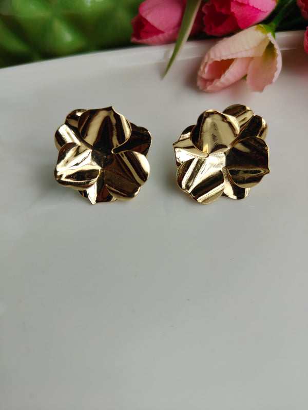 Gia Silver Flower Stud