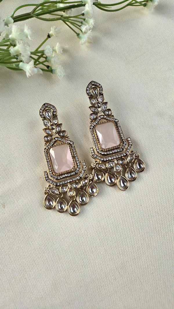 Inaya Interchangeable Stone Kundan Earrings