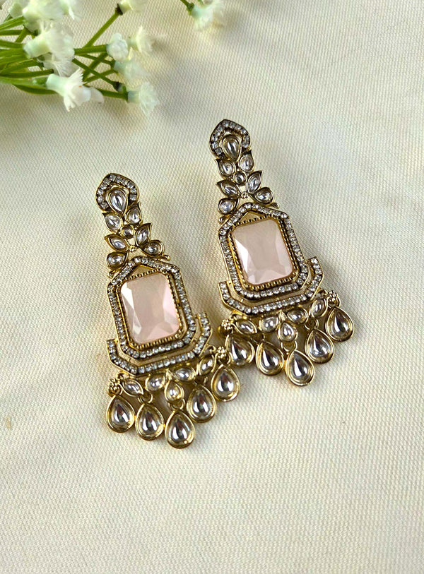 Inaya Interchangeable Stone Kundan Earrings