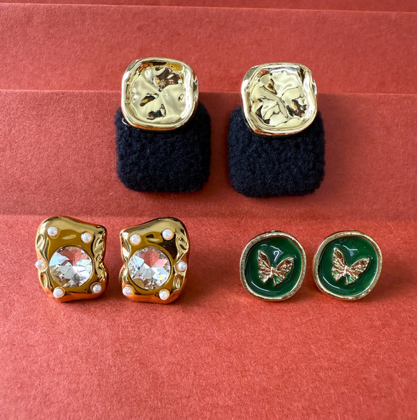 Gia Vintage Look Western Earrings Combo 1