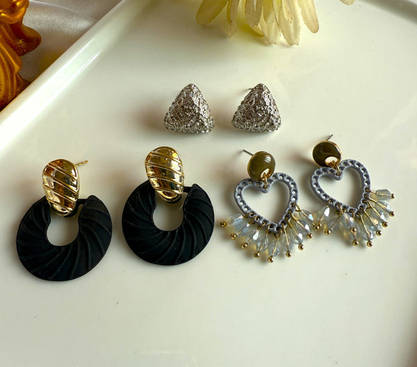 Gia Versatile Combo Western Earrings