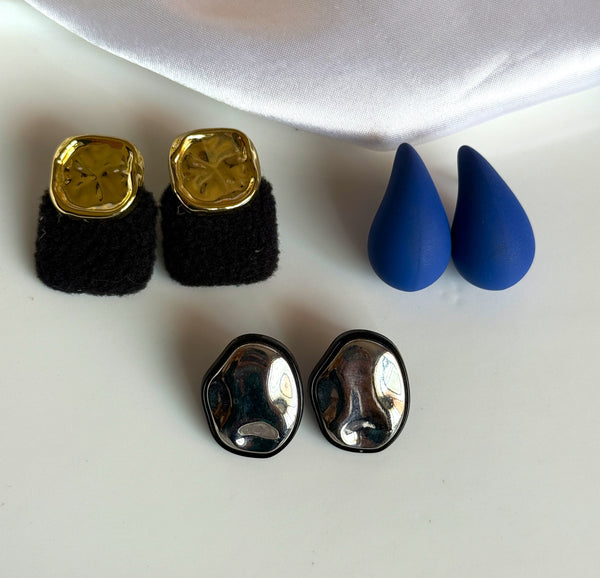 Gia Statement Combo Western Earrings