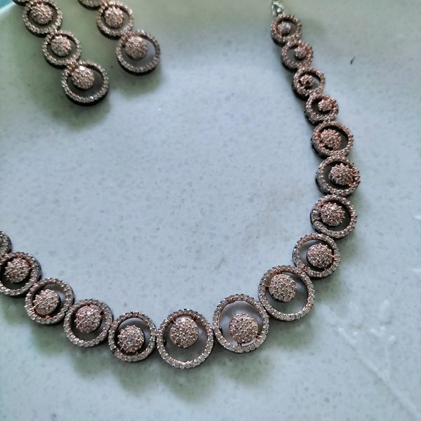 Kavya Victorian Polish Neckline Necklace