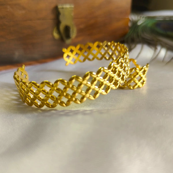 Kala Anti Tarnish Kada With Ring