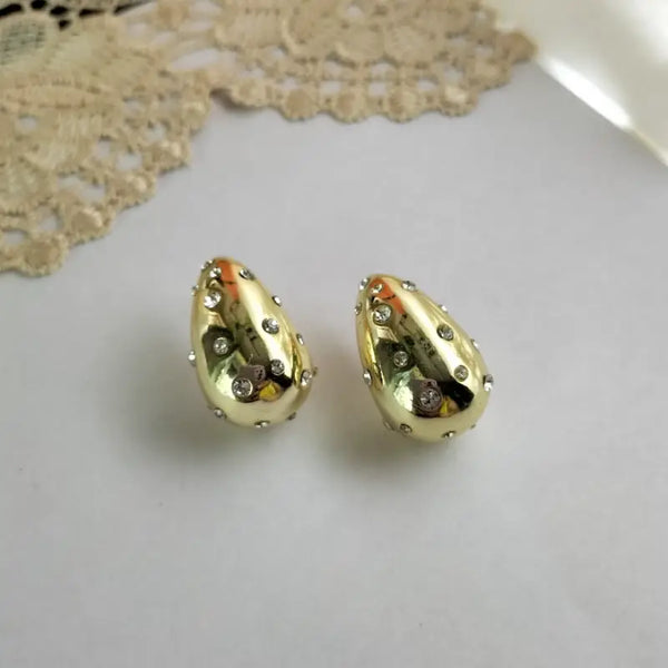 Gia Shimmering Teardrop Earrings