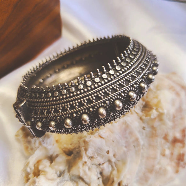 Anjali Big Silver Replica Kada
